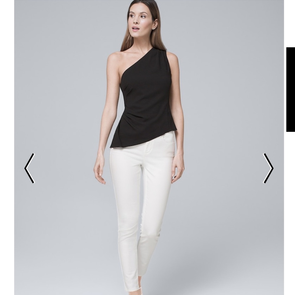 One-Shoulder Bodice Top